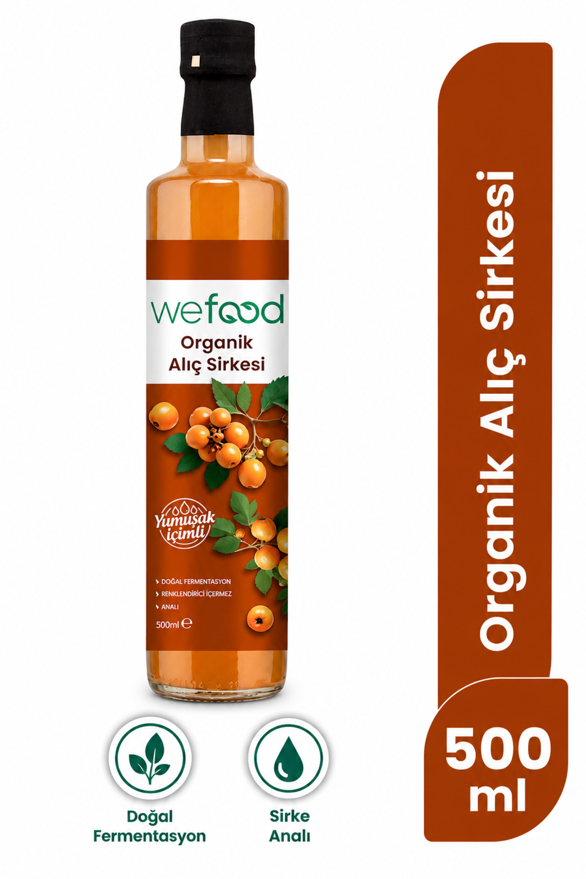 Wefood Organik Alıç Sirkesi 500 ml - Fiyatı, Yorumları