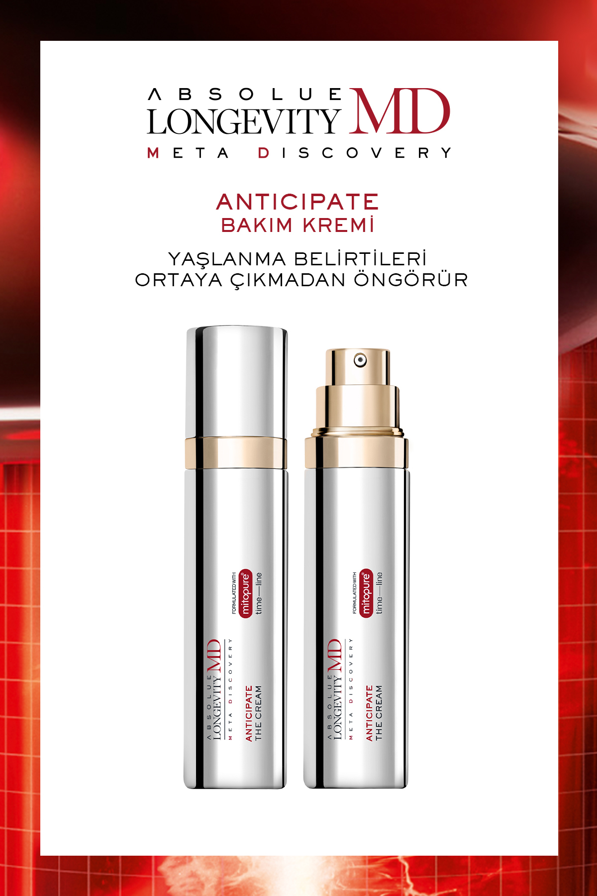 کرم ضد پیری Absolue Longevity Md Anticipate 3614274800050