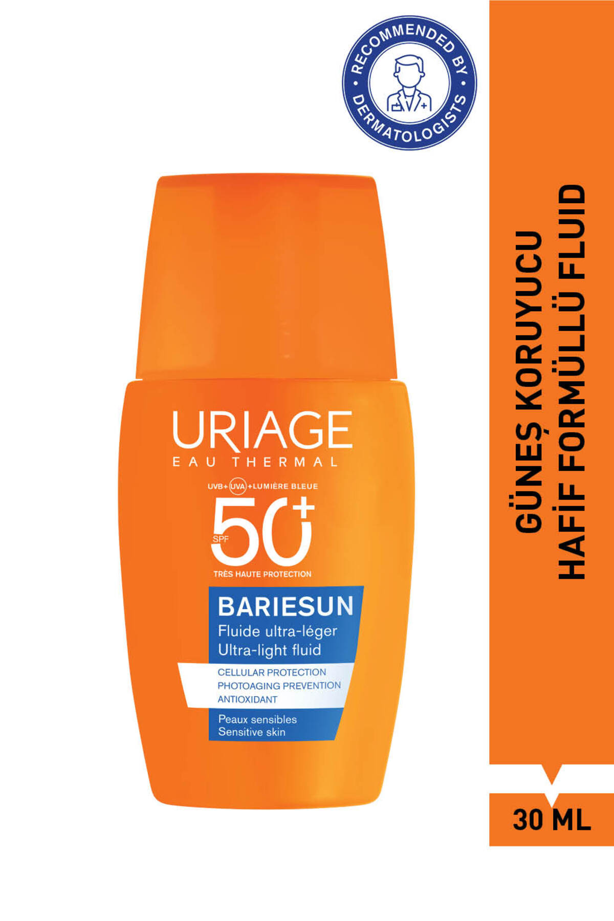 Uriage BARIESUN SPF50+ Ultra Hafif Formüllü Güneş Koruyucu Fluid 30 ml — 154241