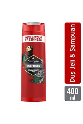 Old Spice Wolfthorn Erkek Duş Jeli ve Şampuan 400 ml