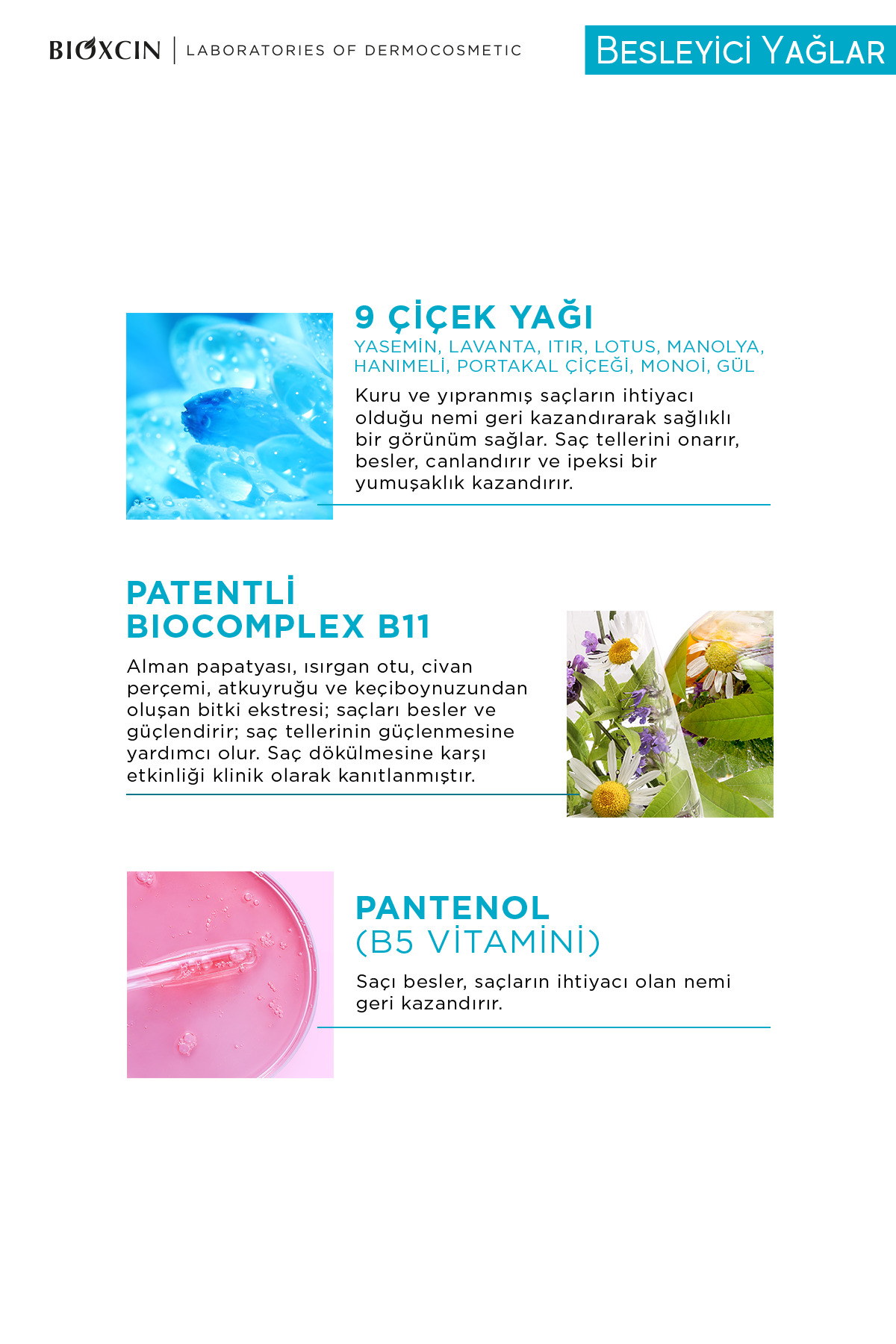 Besleyici Yağlar Yoğun Bakım Şampuanı 3x300 ml - Sülfatsız, İşlem görmüş, Yıpranmış Saçlar İçin — 5007840 — تصویر 5 از 6