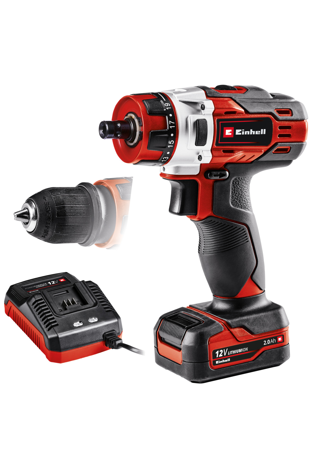 TE-CD 12/1 X-Li (1x2,0Ah), Cordless Screwdriver - 4513592