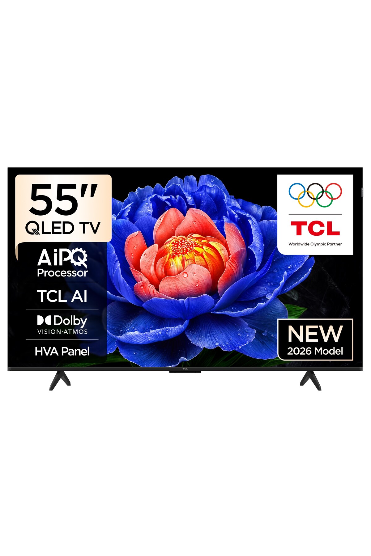 TCL 55T6D 55 İnç 4K UHD Uydu Alıcılı Google Smart QLED TV