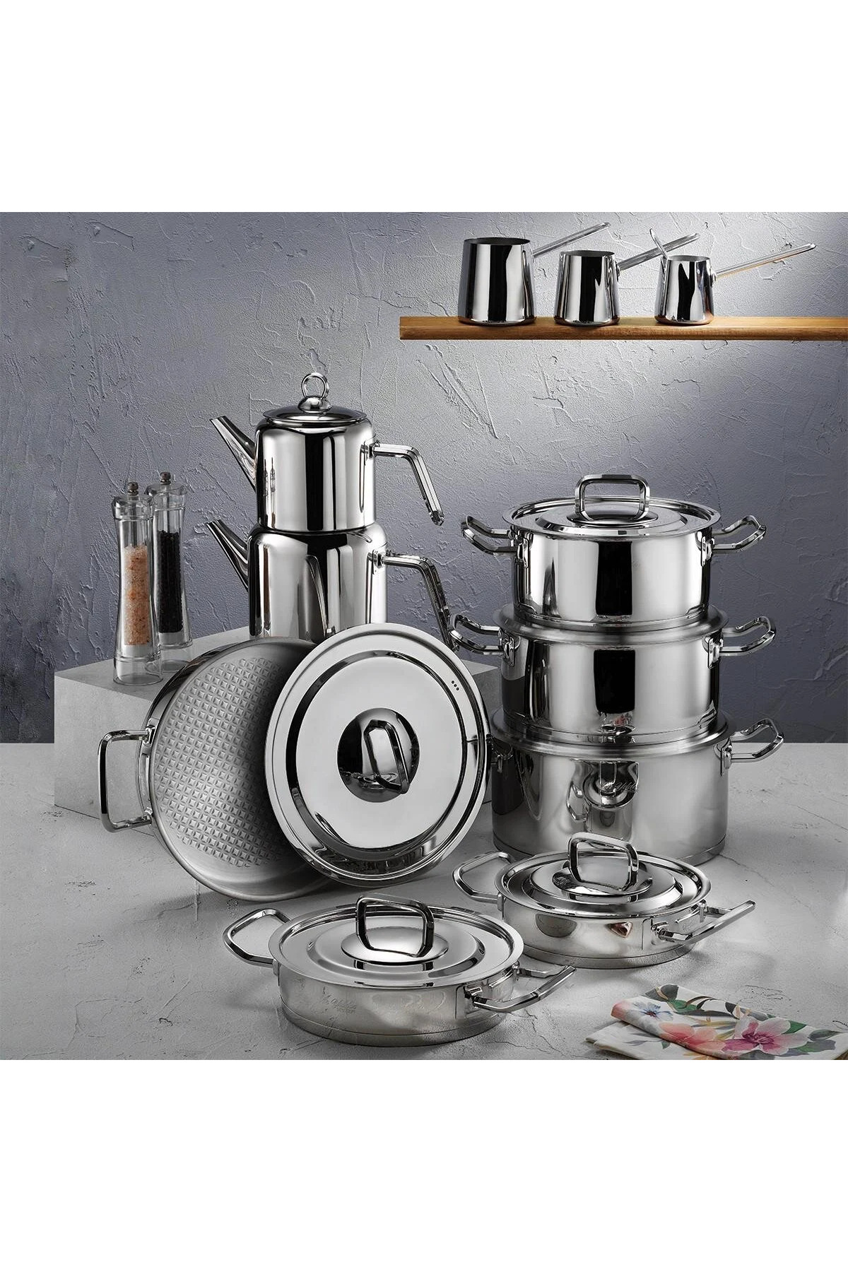 Aryıldız Vento Prestige Steel 20 Parça İdeal Çelik Çeyiz Seti - Fiyatı, Yorumları