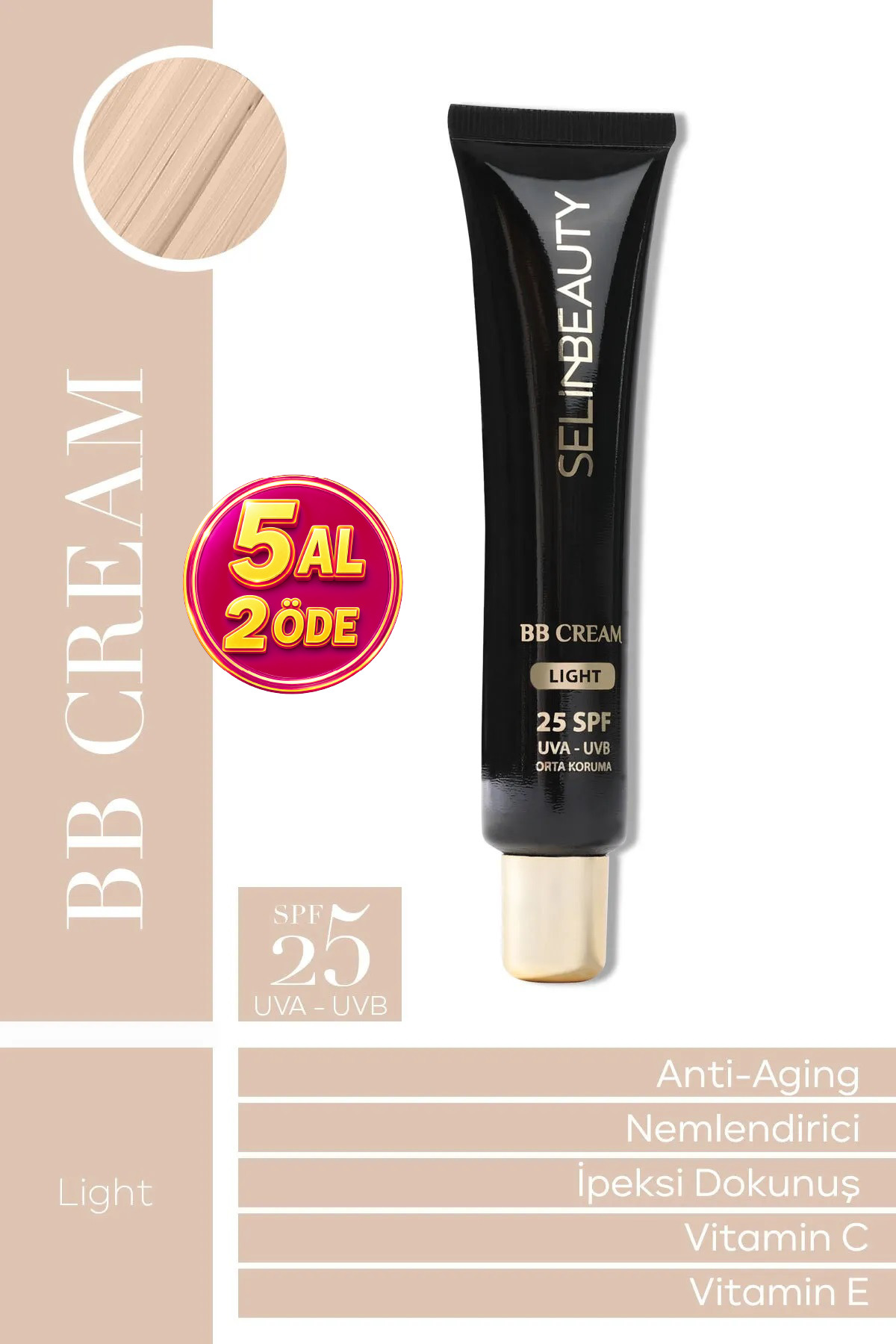 Selin Beauty Bb Krem Light 40 ml Fiyatı, Yorumları