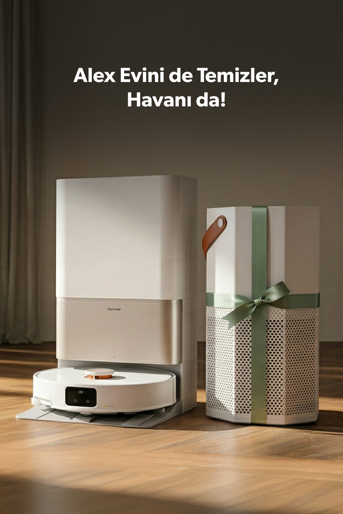 HOMEND Alex 50 Pro Ulticlean AI Destekli Akıllı Robot Süpürge 28000 Pa Emiş Güçlü Beyaz - Fiyatı, Yorumları