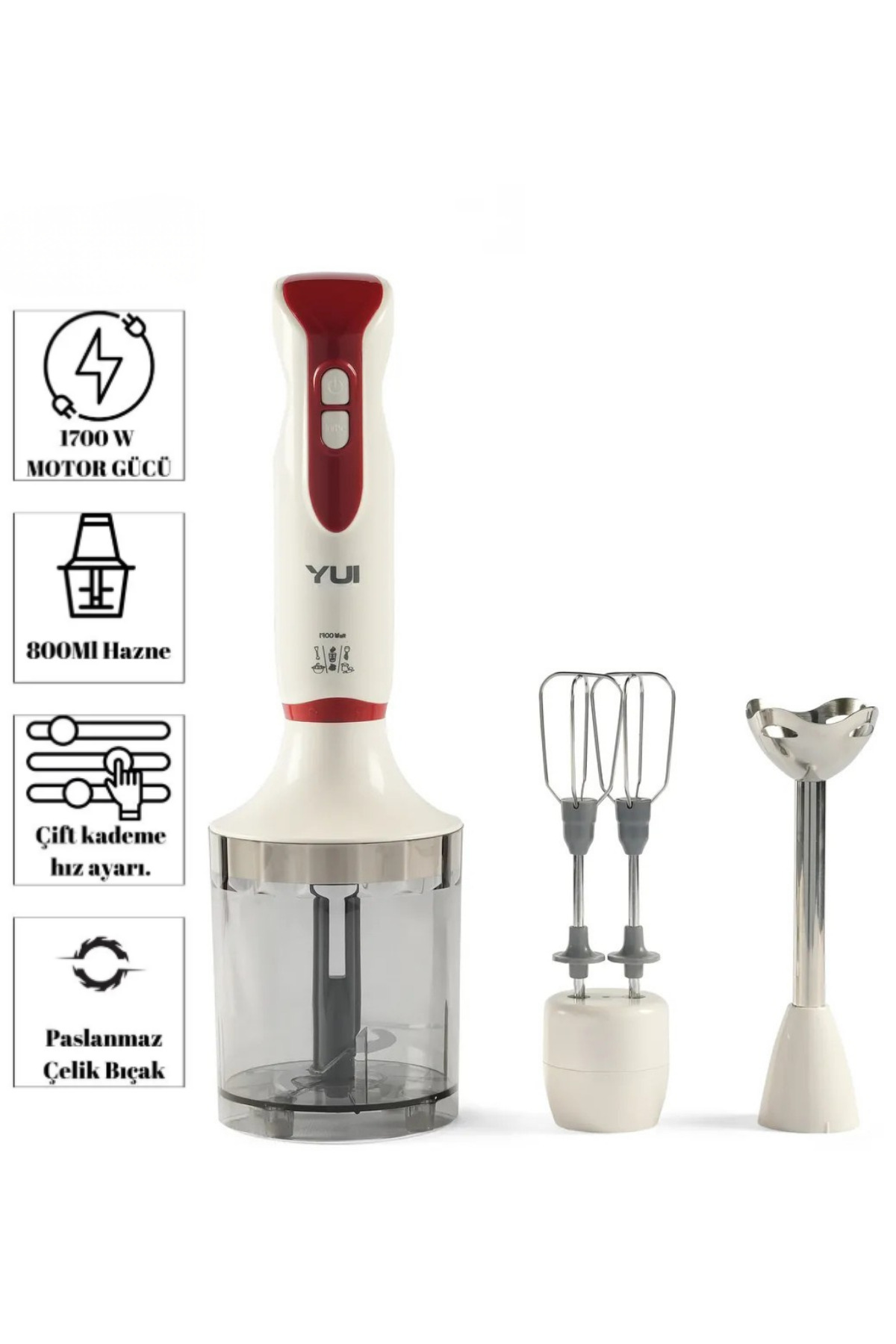 M52 Midiblender 1700w Stainless Steel 800ml Capacity