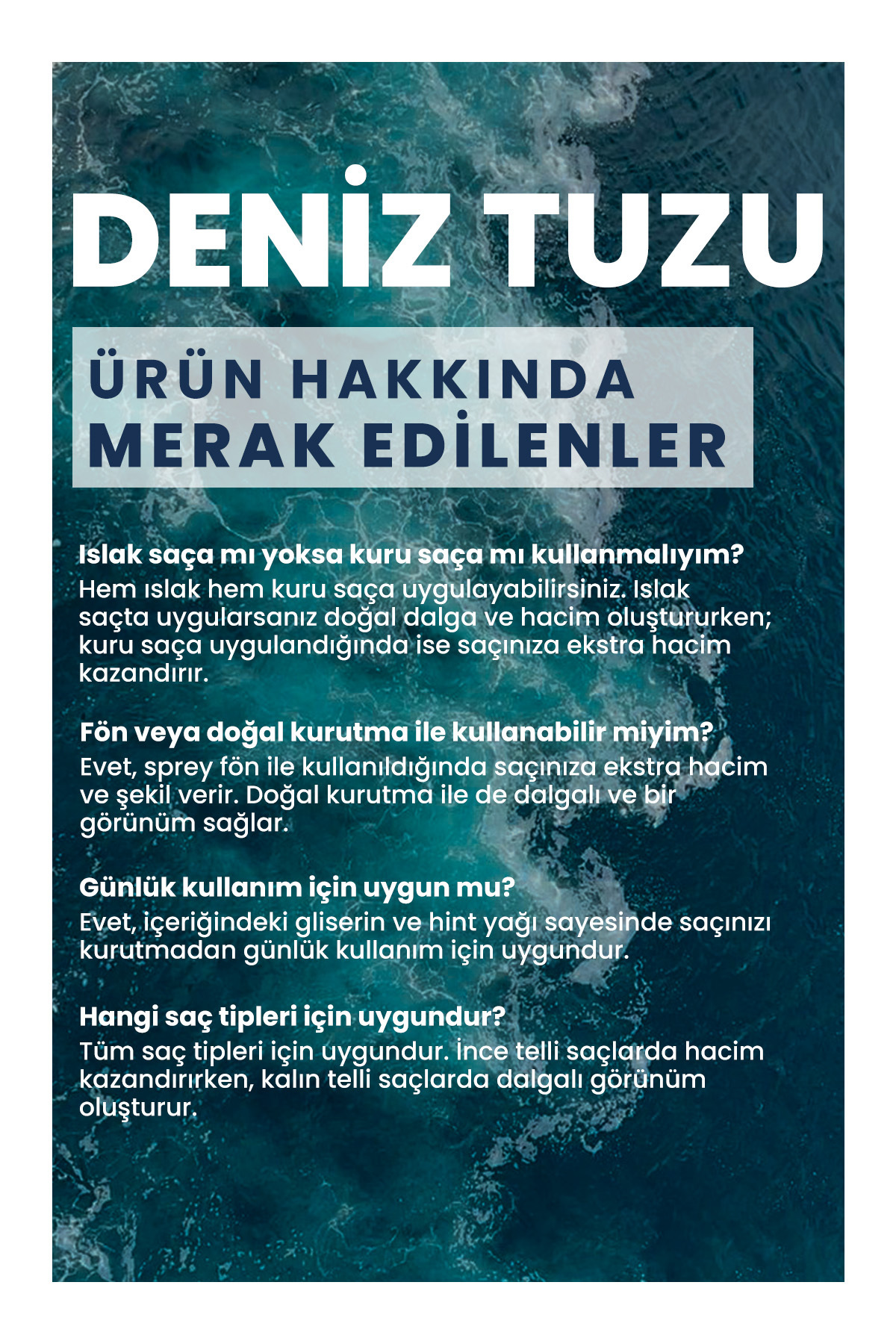 Deniz Tuzu Şekillendirici Saç Spreyi 200 ml — BN.0516 — تصویر 7 از 8