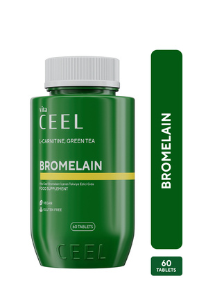 Vita Ceel Bromelain – Ananas Enzimi, Quercetin İçerikli 60 Tablet