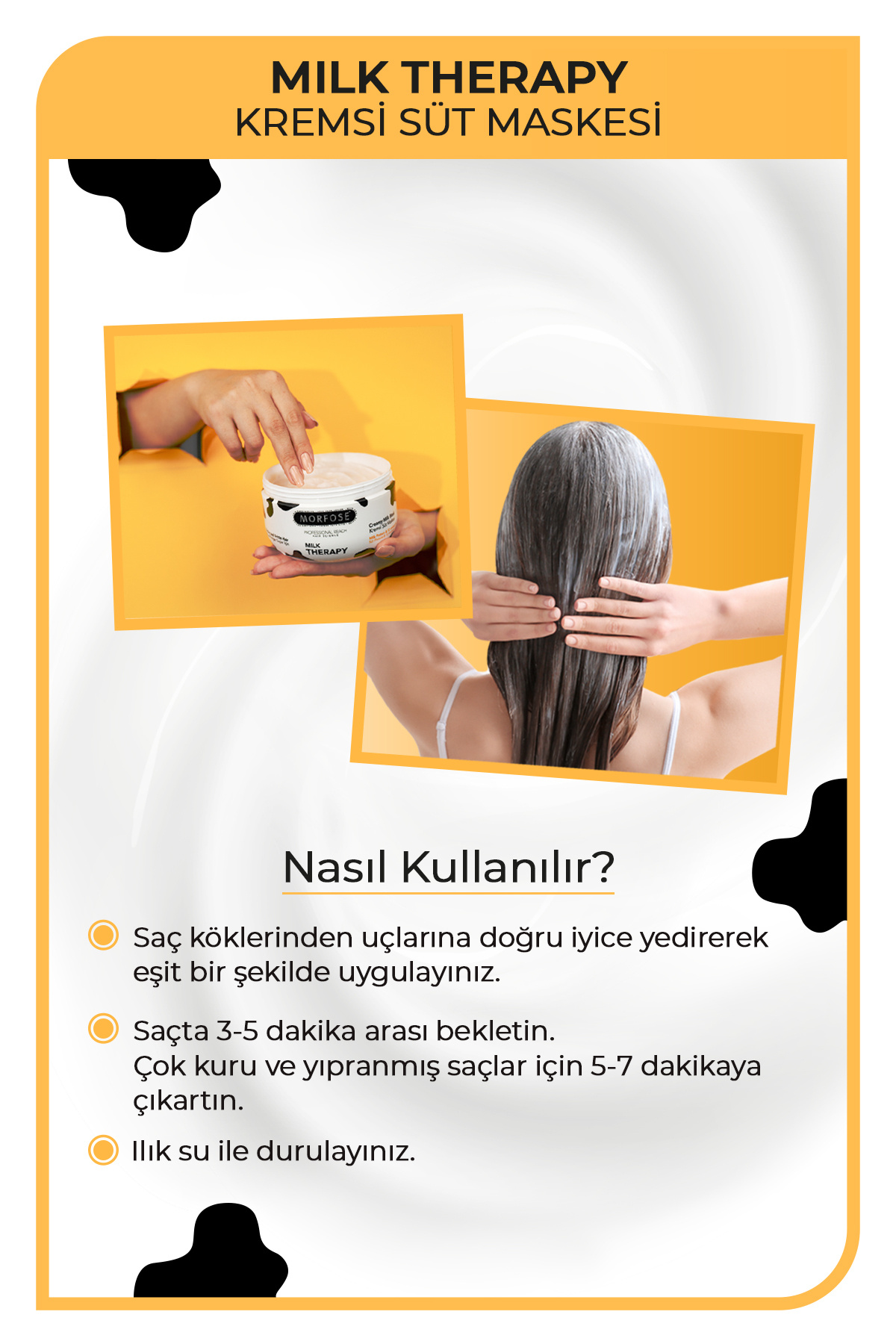 Milk Therapy Saç Maskesi 500 ml — 4911786 — تصویر 4 از 6