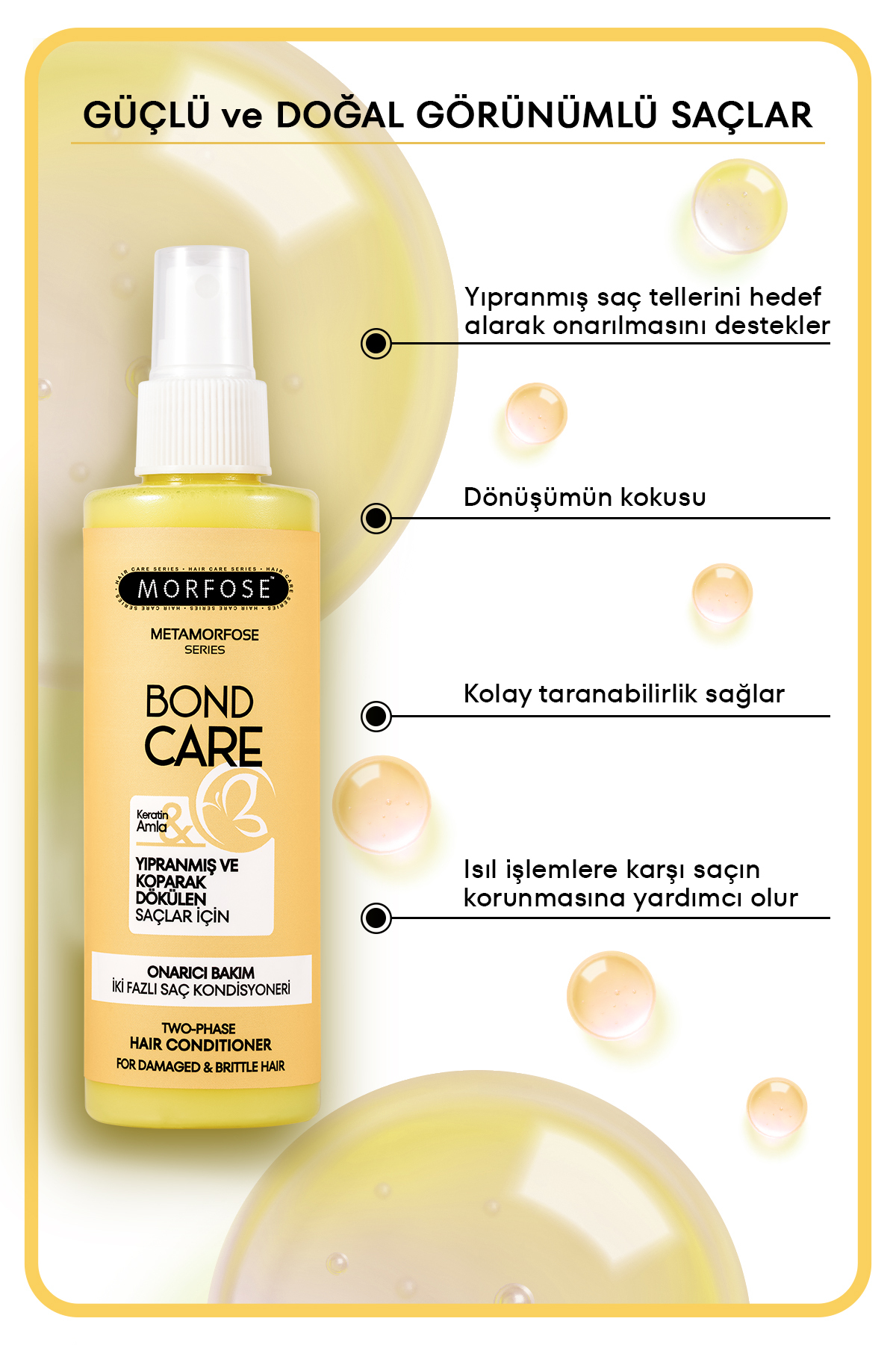 Metamorfose Onarıcı Bakım İki Fazlı Saç Kondisyoneri 200 ML 2 Adet — MI00000579 — تصویر 2 از 5