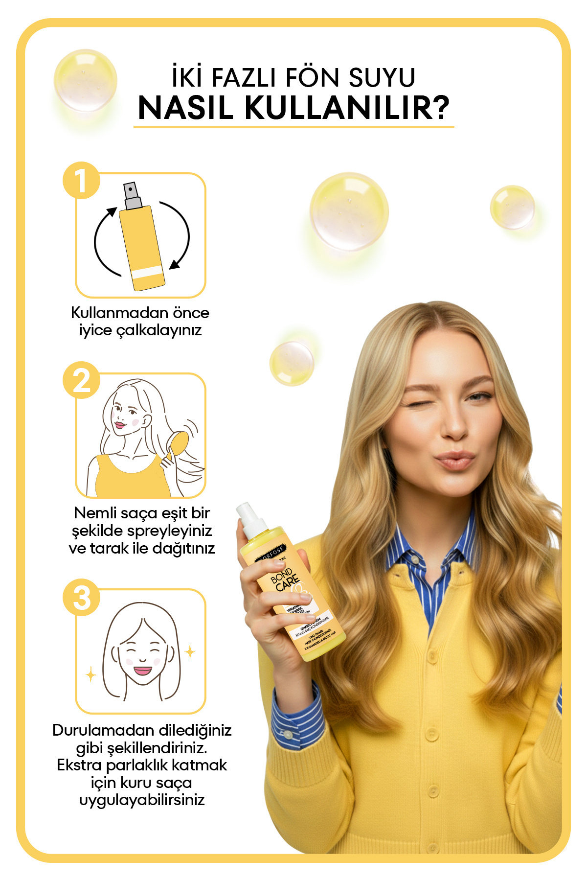 Metamorfose Onarıcı Bakım İki Fazlı Saç Kondisyoneri 200 ML 2 Adet — MI00000579 — تصویر 4 از 5