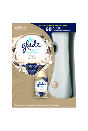 Glade Otomatik Sprey Cihazı + İpeksi Vanilya Yedek 269 Ml