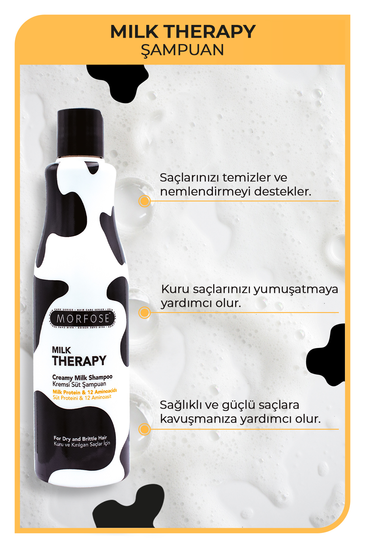 Milk Therapy Şampuan 500 ml — 8680678826953 — تصویر 3 از 6