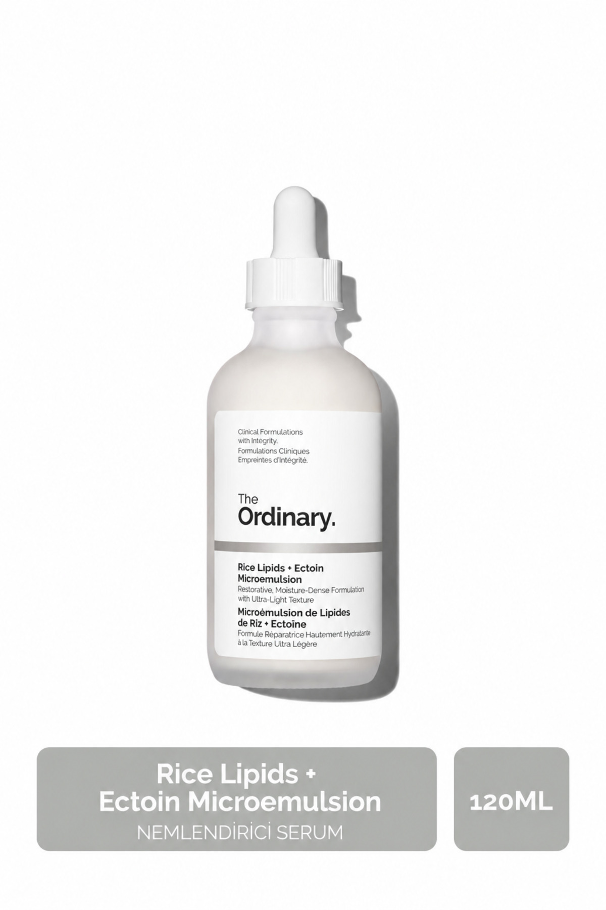 The Ordinary Rice Lipids + Ectoin Microemulsion - Nemlendirici Emülsiyon 120ml — D3BJ01
