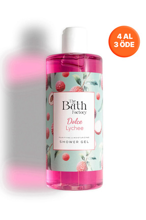 THE BATH FACTORY Nemlendirici Ve Besleyici Dolche Lychee Duş Jeli 400 ml
