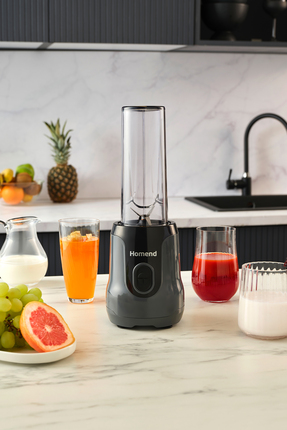 HOMEND Mixfresh 7026H Kişisel Smoothie Blender Antrasit Siyah