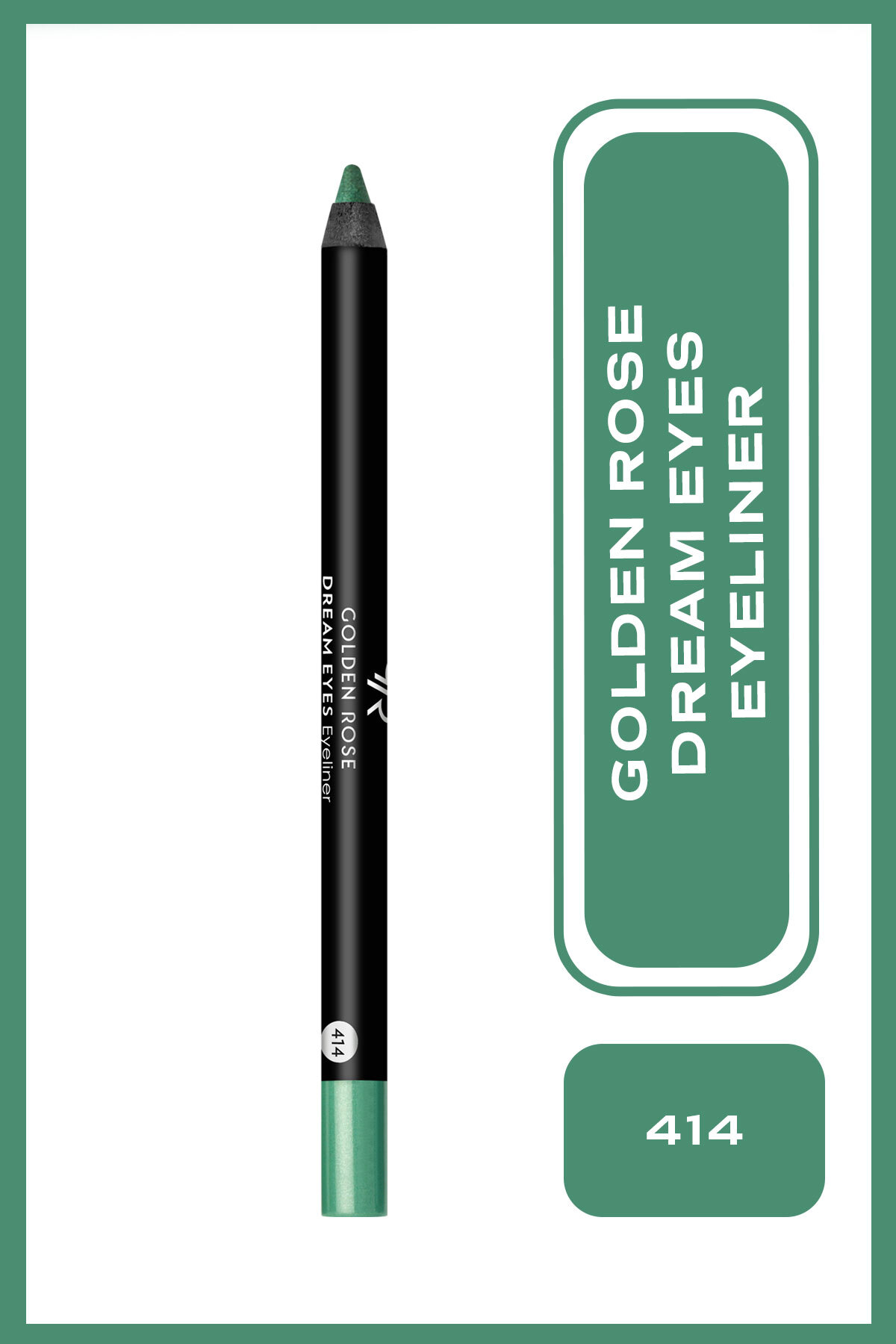 Golden Rose Dream Eyes Eyeliner No: 414 - Mat Bitişli Yumuşak Göz Kalemi - Fiyatı, Yorumları
