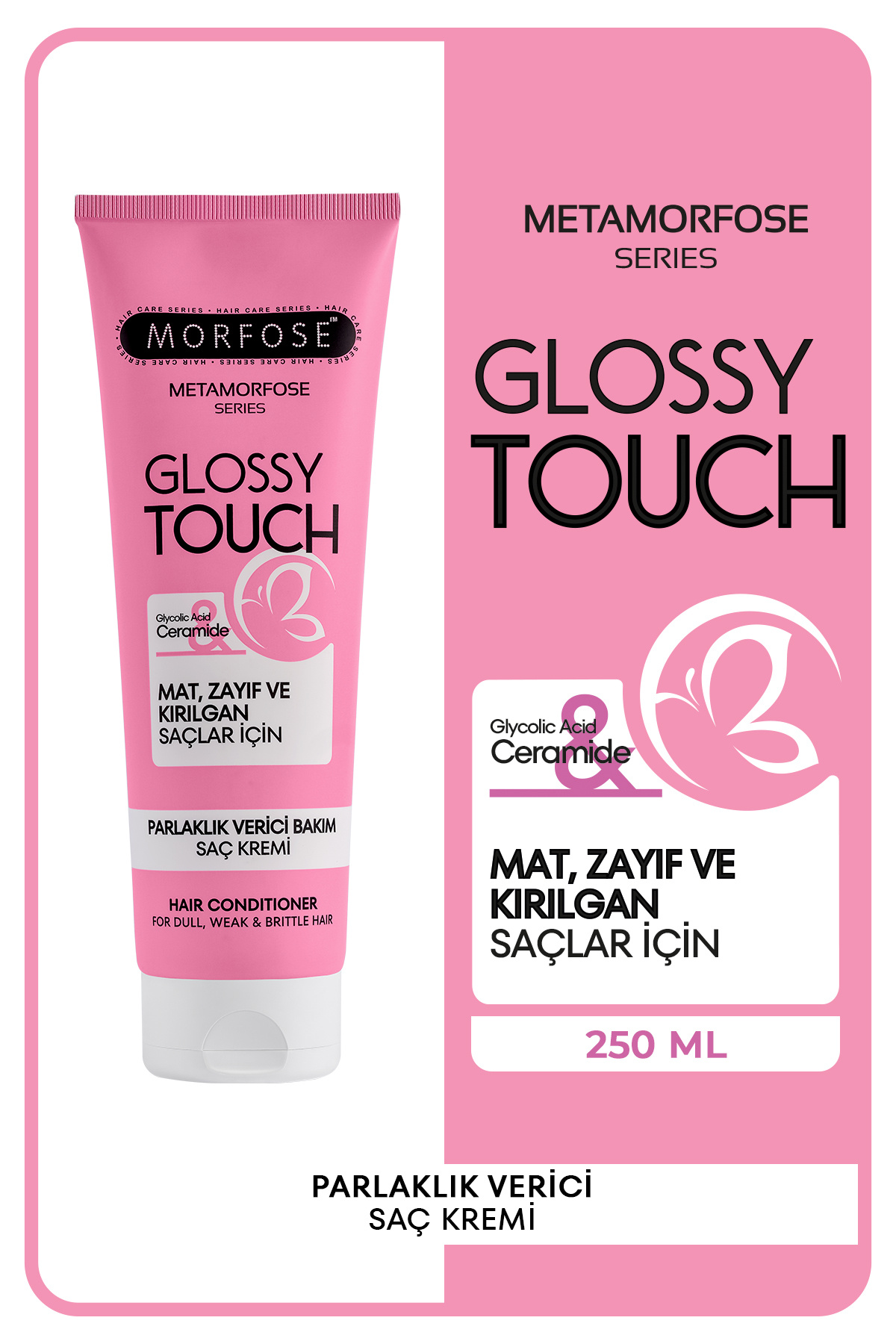 Morfose Metamorfose Parlaklık Verici Bakım Saç Kremi 250 ML - Fiyatı, Yorumları