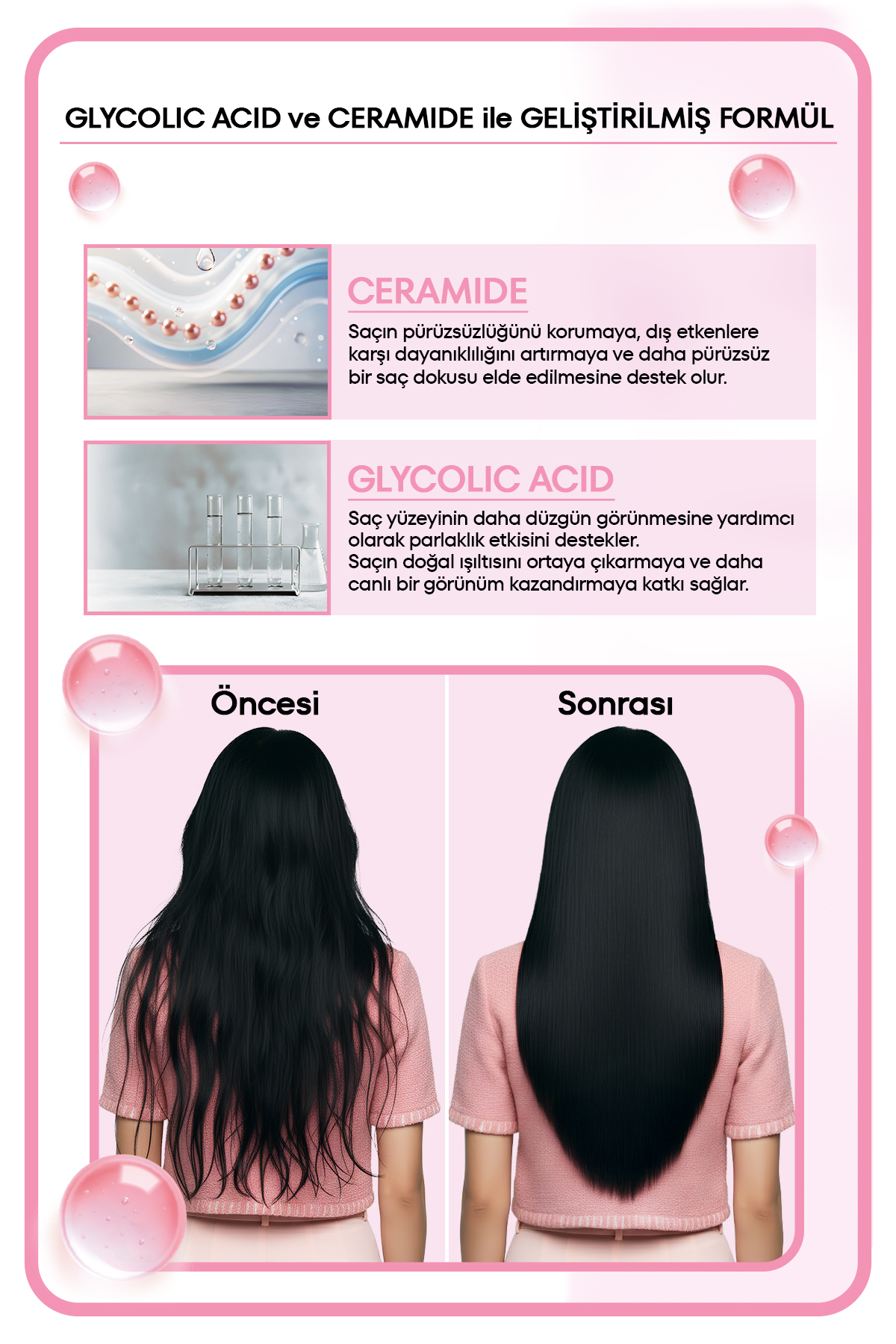 Metamorfose Glossy Touch Parlaklık Verici Bakım İki Fazlı Saç Kondisyoneri 200 ML 2 Adet — MI00000584 — تصویر 3 از 5