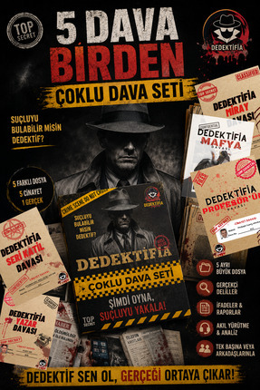 dedektifia 5 Farklı Cinayet Davası Bir Arada, Çözülememiş Davalar Serisi, Kut...
