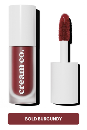 Cream Co. Allık Ruj Göz Farı Glow Tint Bold Burgundy Nemlendirici Makyaj | Bo...