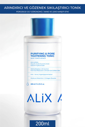 Alix Avien Arındırıcı Ve Gözenek Sıkılaştırıcı Tonik 200 ML - Pore Tightening...