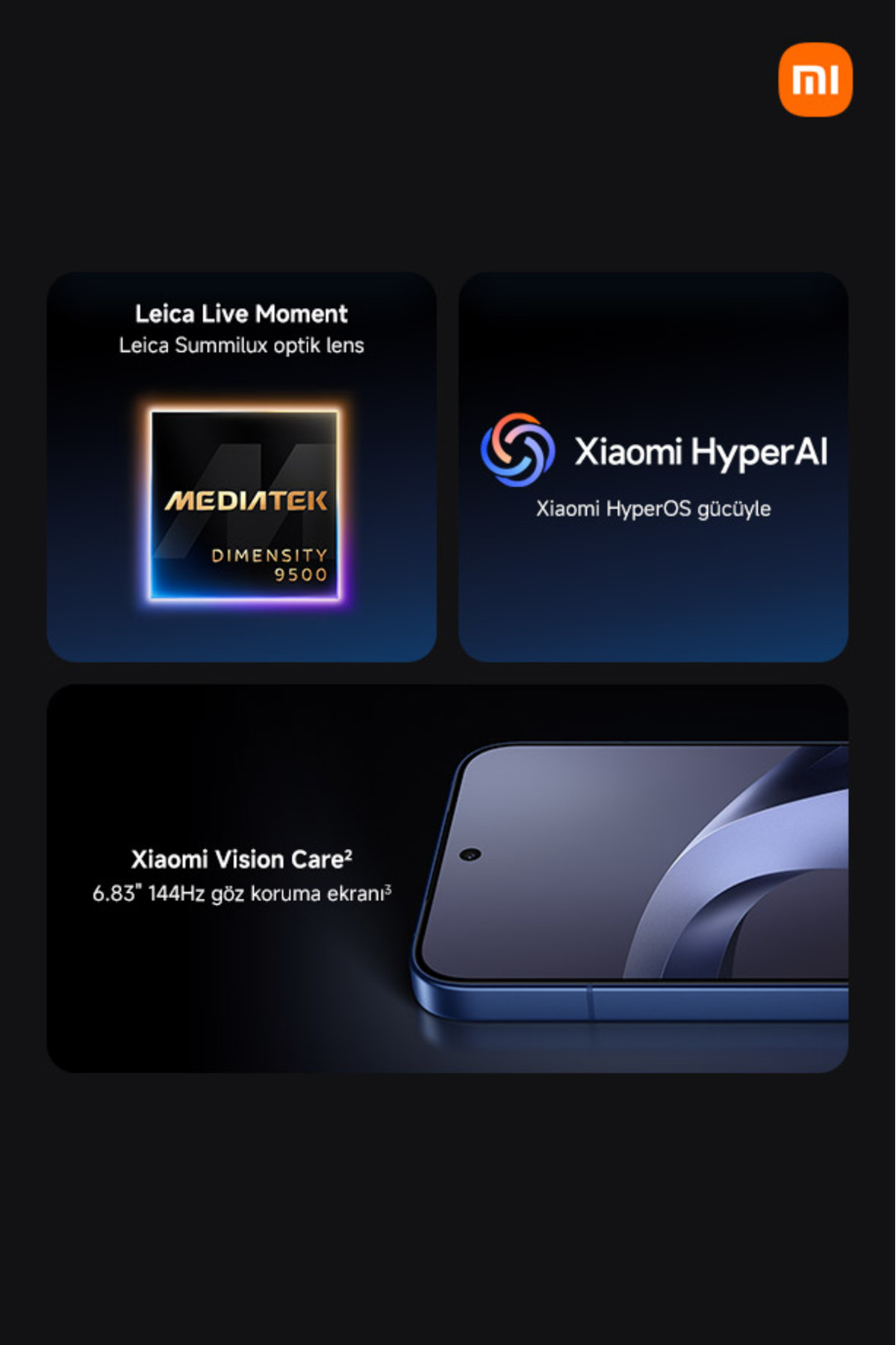 Xiaomi 17T Pro 12G+512G Mor (Xiaomi Türkiye Garantili)