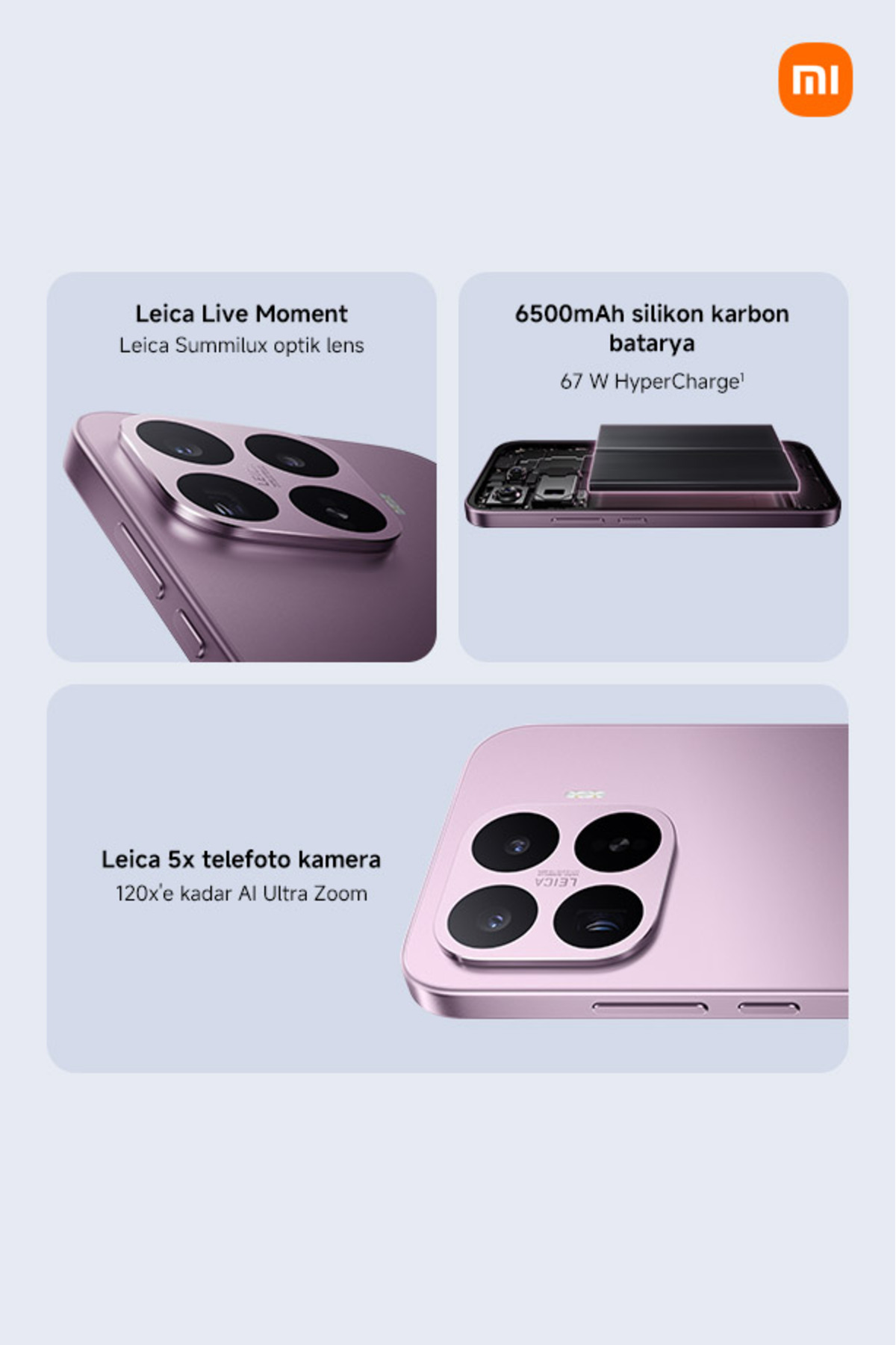 Xiaomi 17T 12G+256G Siyah (Xiaomi Türkiye Garantili)