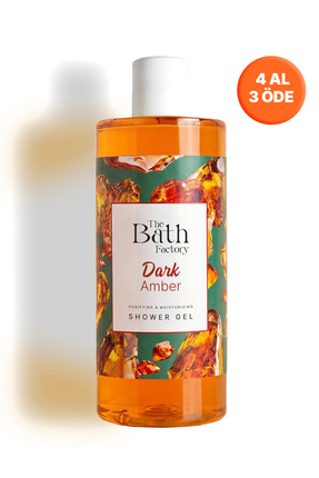 THE BATH FACTORY Nemlendirici ve Besleyici Dark Amber Duş Jeli 400 ml