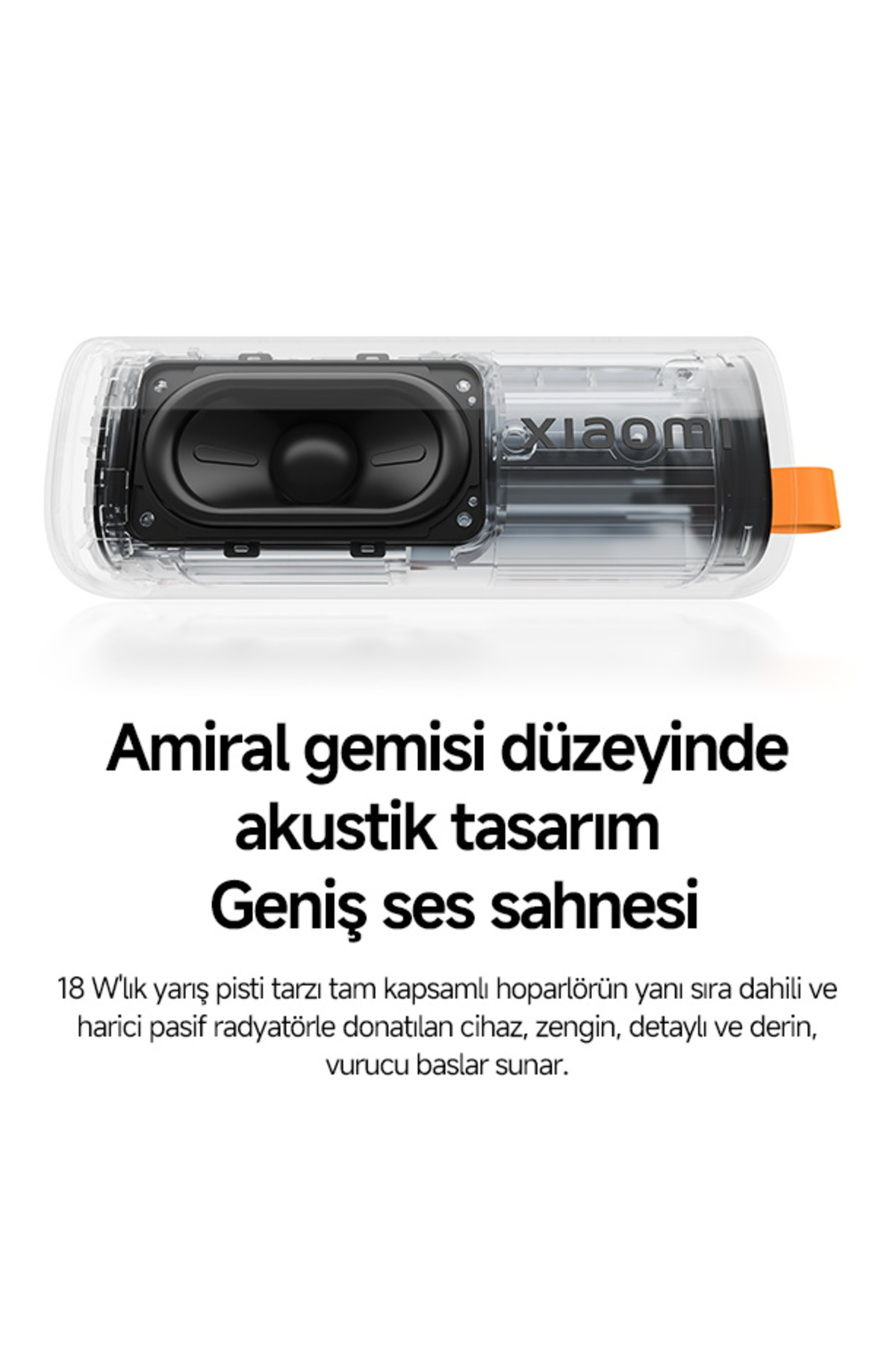 Sound Play 18W Beyaz IP68 Taşınabilir Bluetooth Hoparlör (Xiaomi Türkiye Garantili) 10