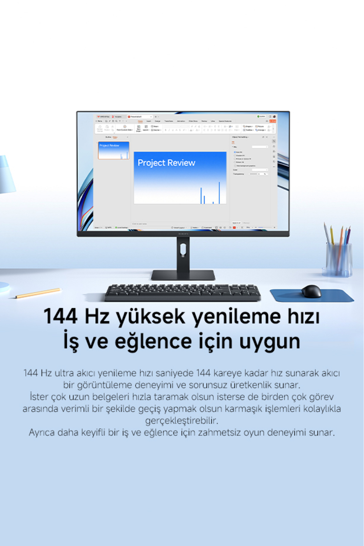 Monitör A24i 2026 23.8" FHD IPS 144Hz (Xiaomi Türkiye Garantili) 9