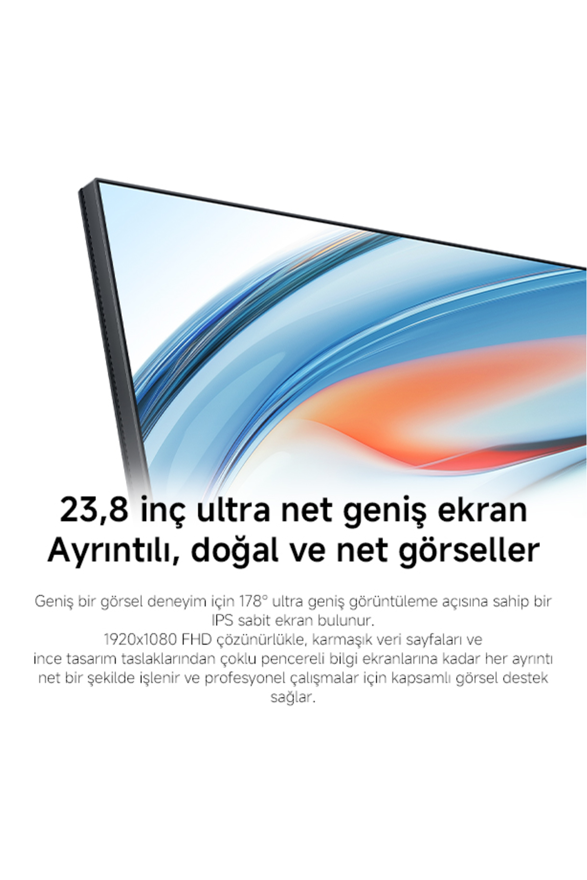 Monitör A24i 2026 23.8" FHD IPS 144Hz (Xiaomi Türkiye Garantili) 8