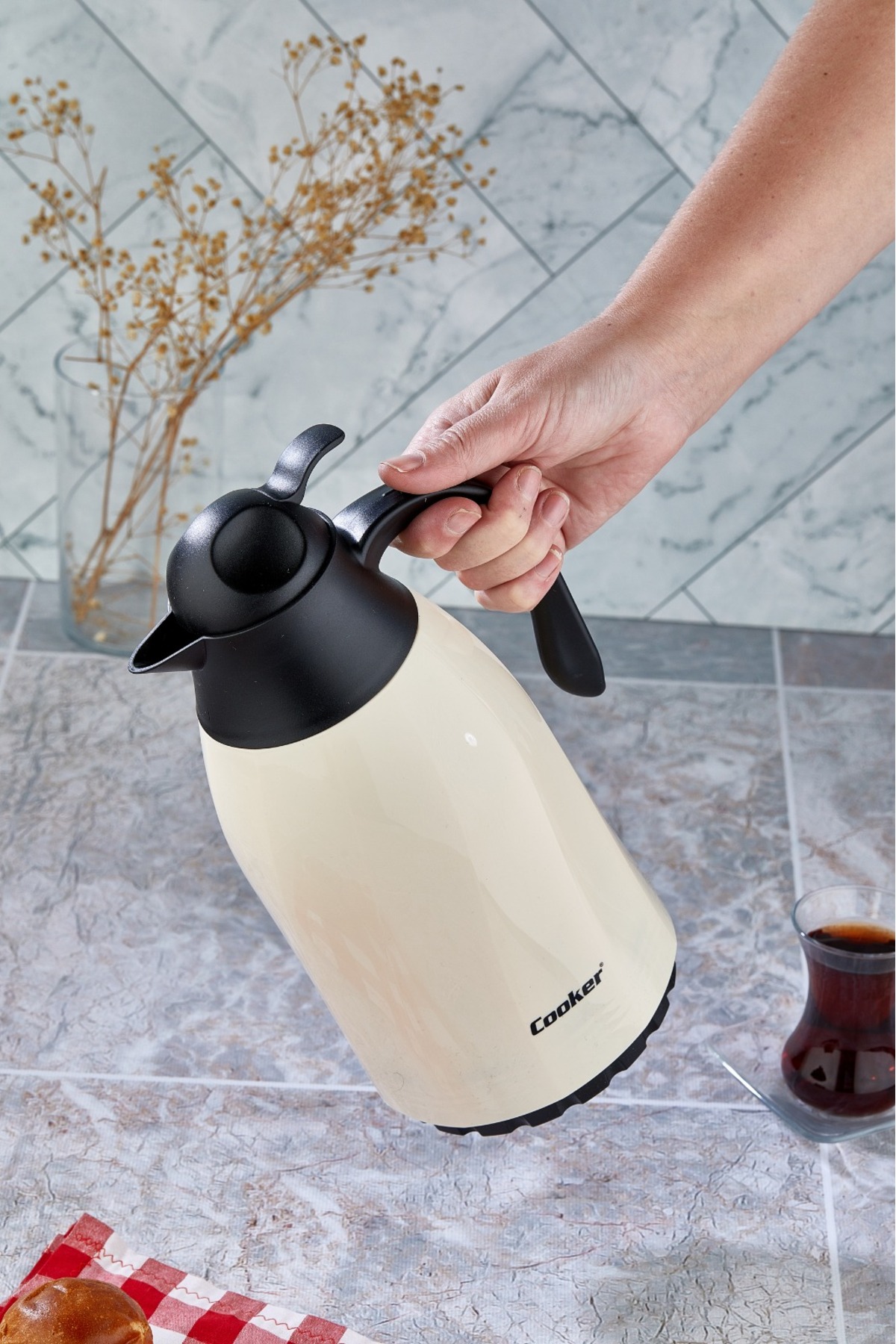 فلاسک Cooker لیوان 1.3 لیتر HeatLock Retro CKR2075 اورجینال - تصویر 2