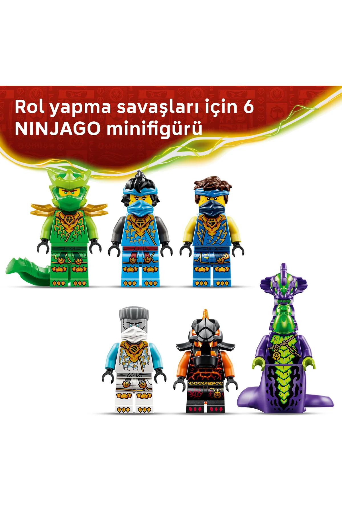 LEGO ® NINJAGO® Kara Gemisi 71869 - 9 Yaş ve Üzeri Çocuklar için