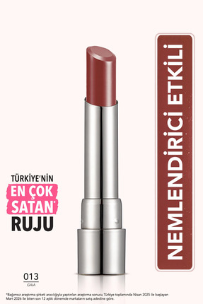 Flormar Nemlendirici Parlak Ruj- Sheer Up Lipstick - 013 Gaia - 8682536012119