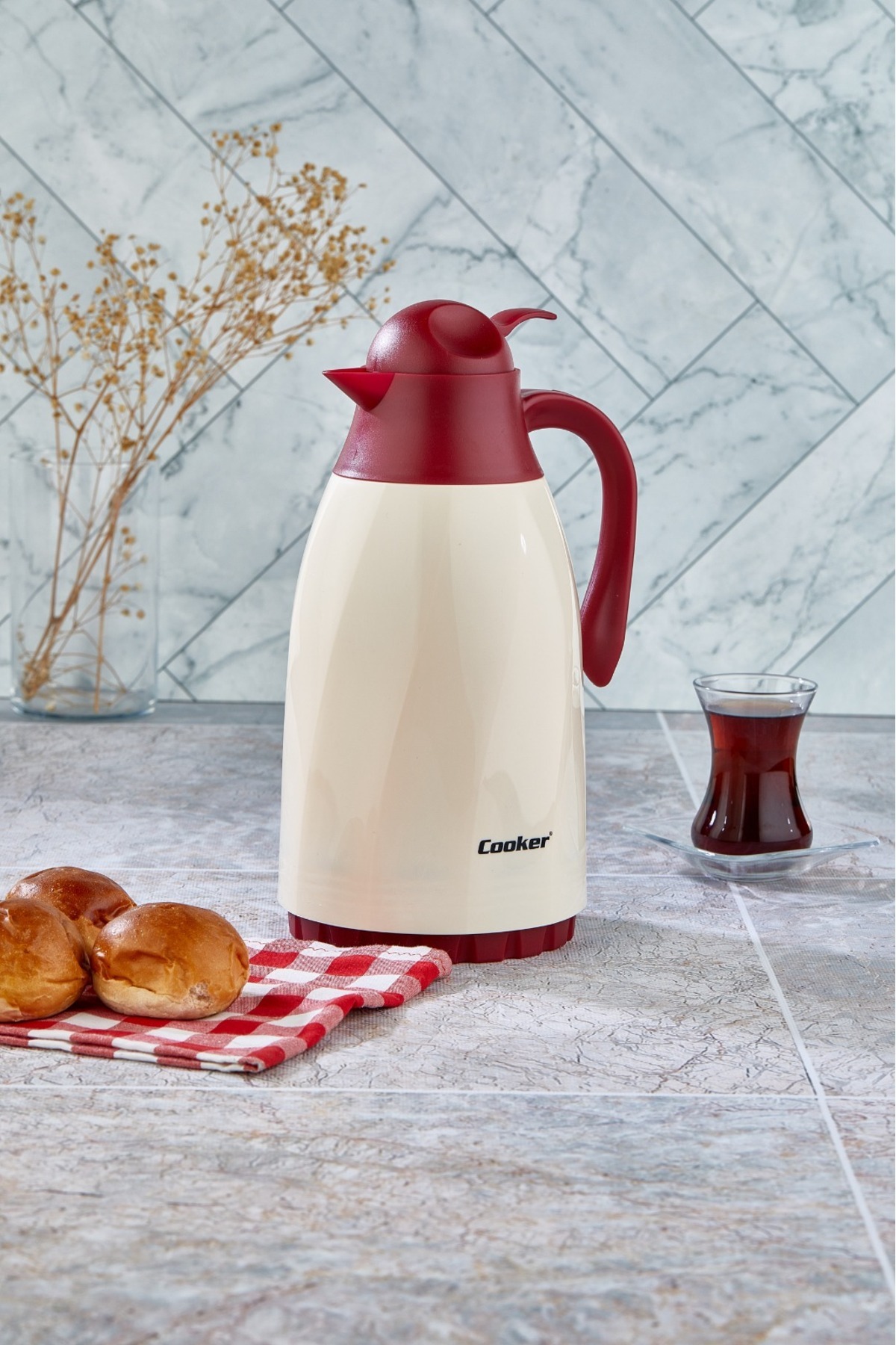 فلاسک Cooker لیوان 1.3 لیتر HeatLock Retro CKR2075 اورجینال - تصویر 1