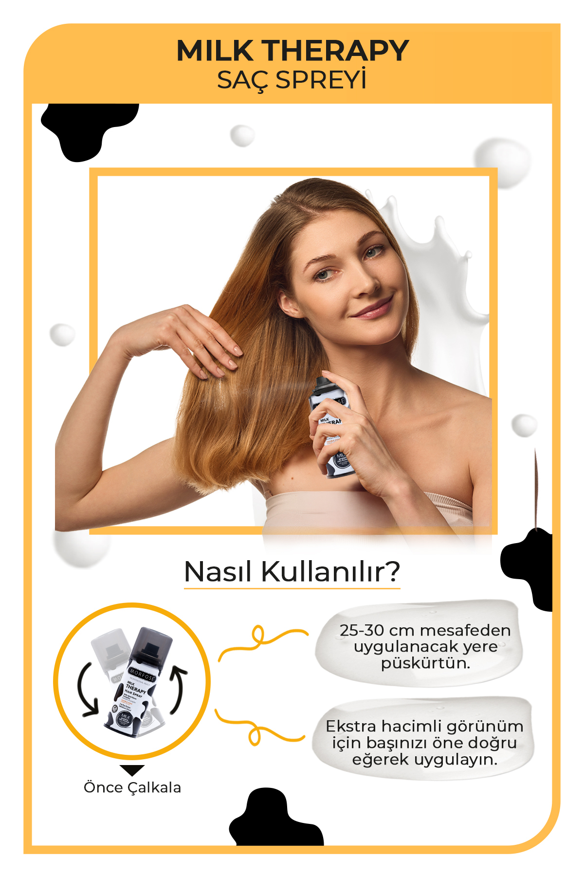 Milk Therapy Saç Spreyi 75 ml — 1100015497 — تصویر 3 از 3