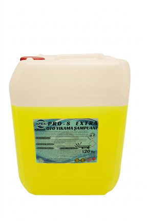 Apex Fırçasız Oto Yıkama Şampuanı, Cilalı Oto Şampuan 20 Kg, Araç Yıkama Köpü...