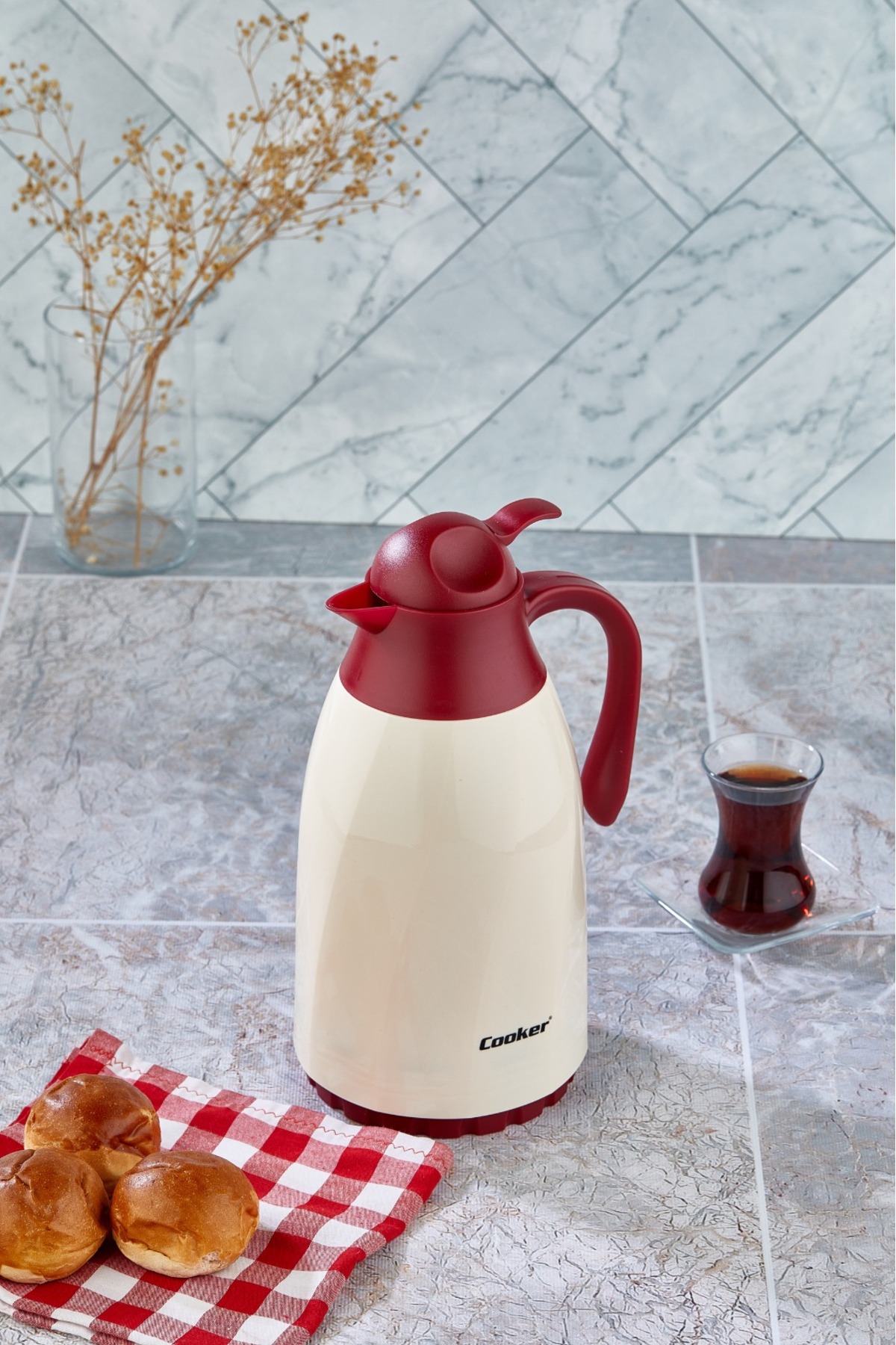 فلاسک Cooker لیوان 1.3 لیتر HeatLock Retro CKR2075 اورجینال - تصویر 2