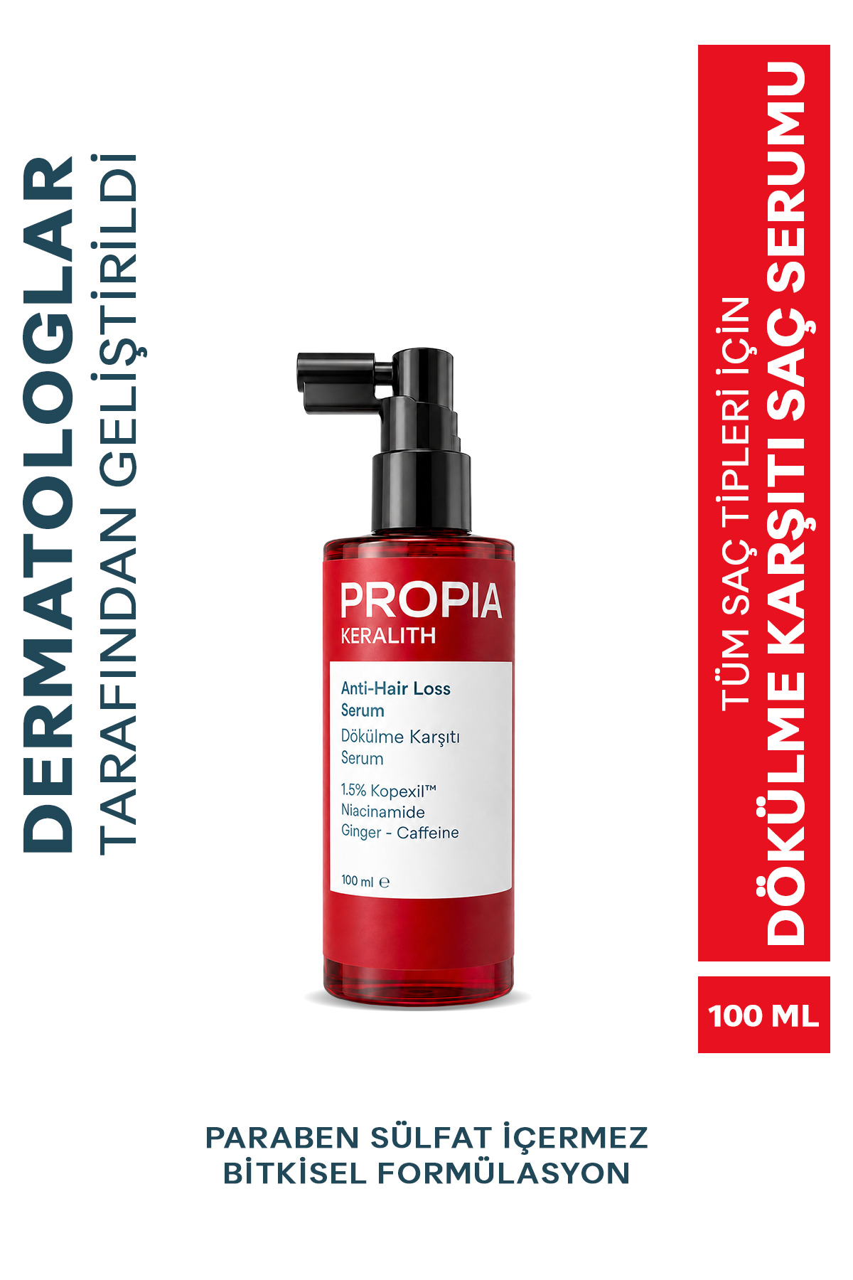 Propia Keralith Saç Dökülmesine Karşı Serum 100 ml | 1.5% Kopexil™ Dökülme Ka...