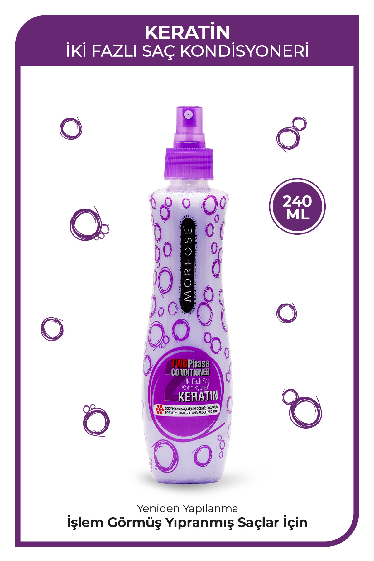 Morfose Çift Fazlı Fön Suyu Keratin 240 ml — 499215256