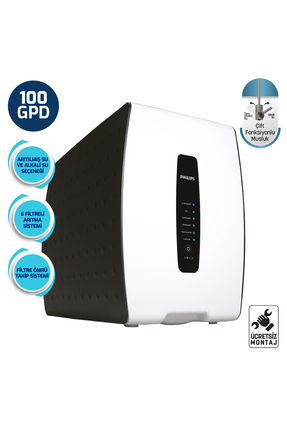 Philips Dijital Ekran Pompalı Su Arıtma Cihazı Aut3200/10 (100 GPD)