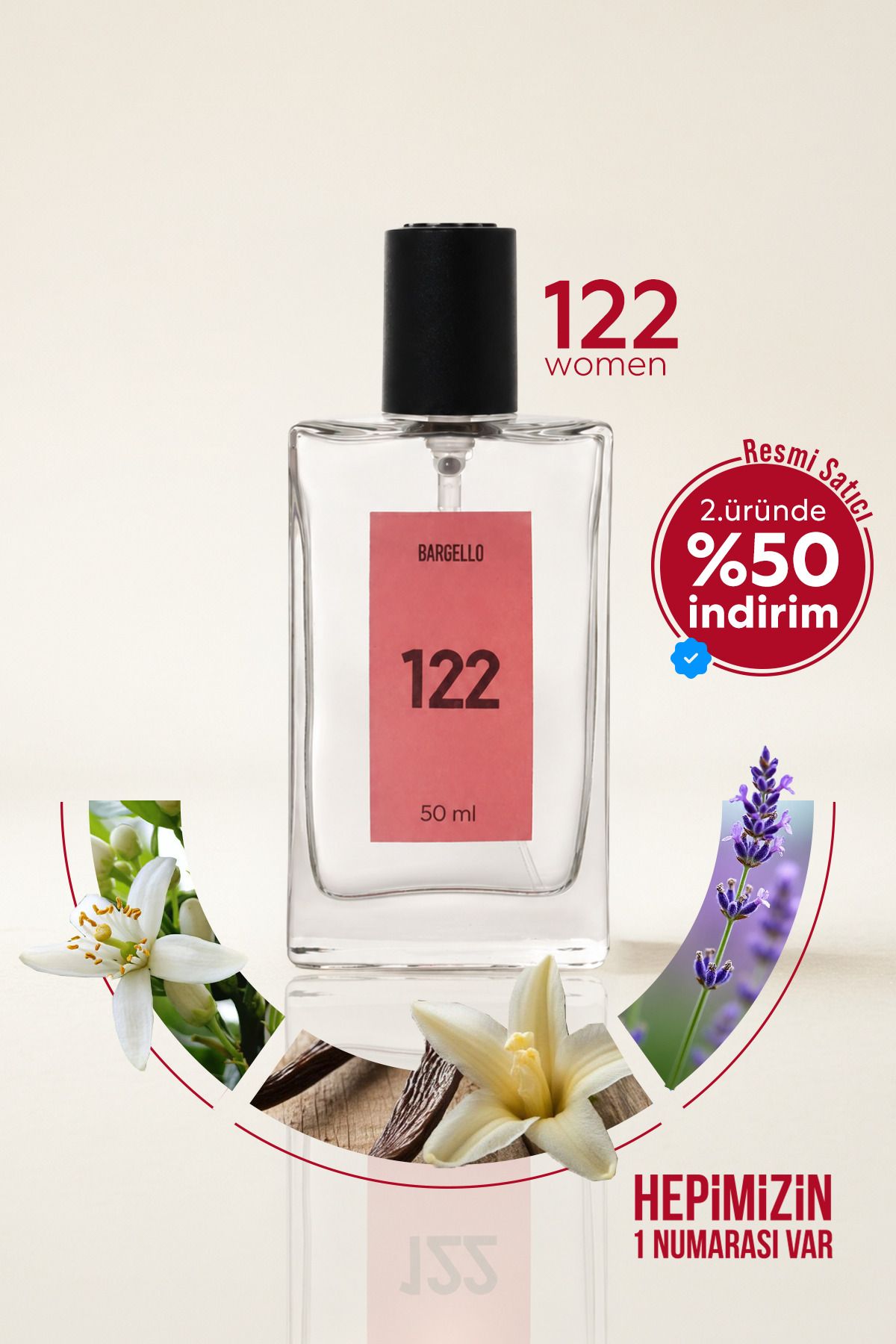 122 Kadın 50 ml Parfüm Edp Orıental