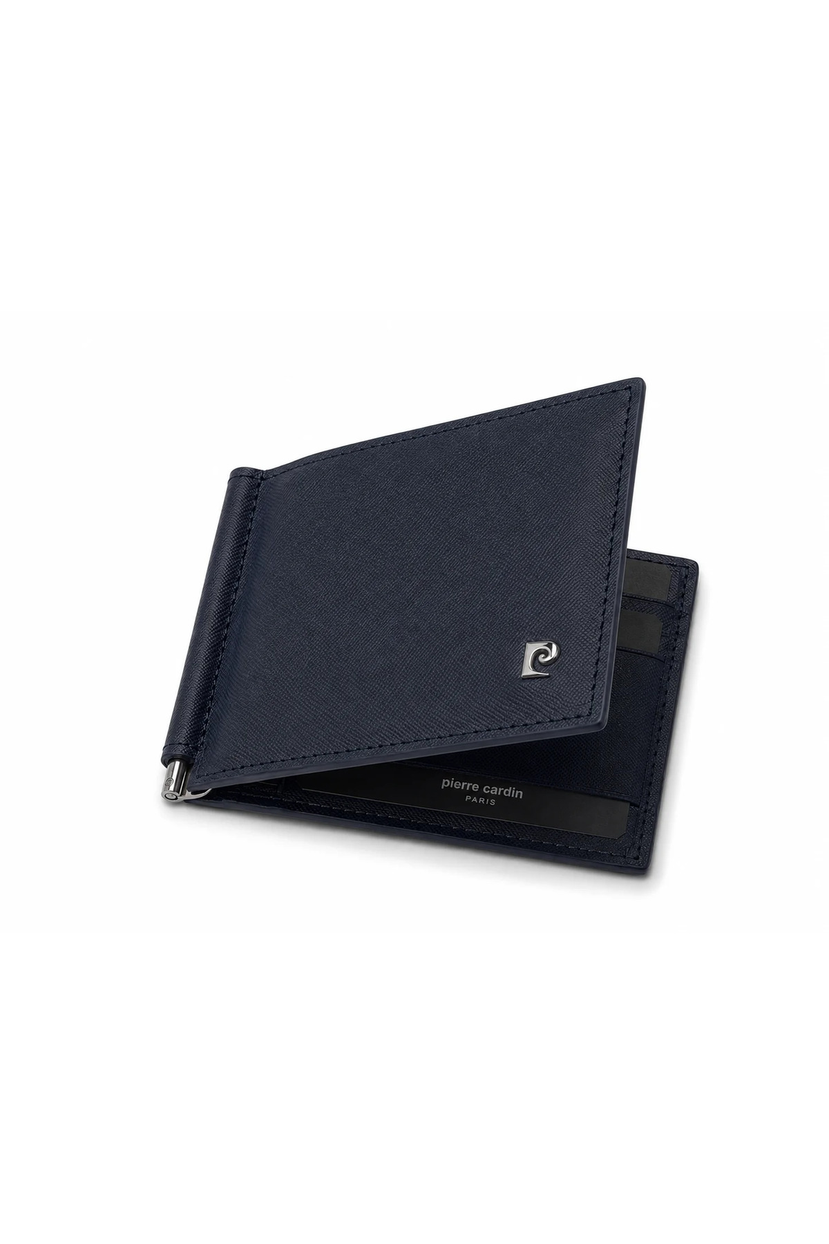 کیف پول پیر کاردین مردانه چرم آبی سرمه ای Menswear راسته    متوسط  شیک | Pierre Cardin TPD-PC-2299 TR - تصویر 7