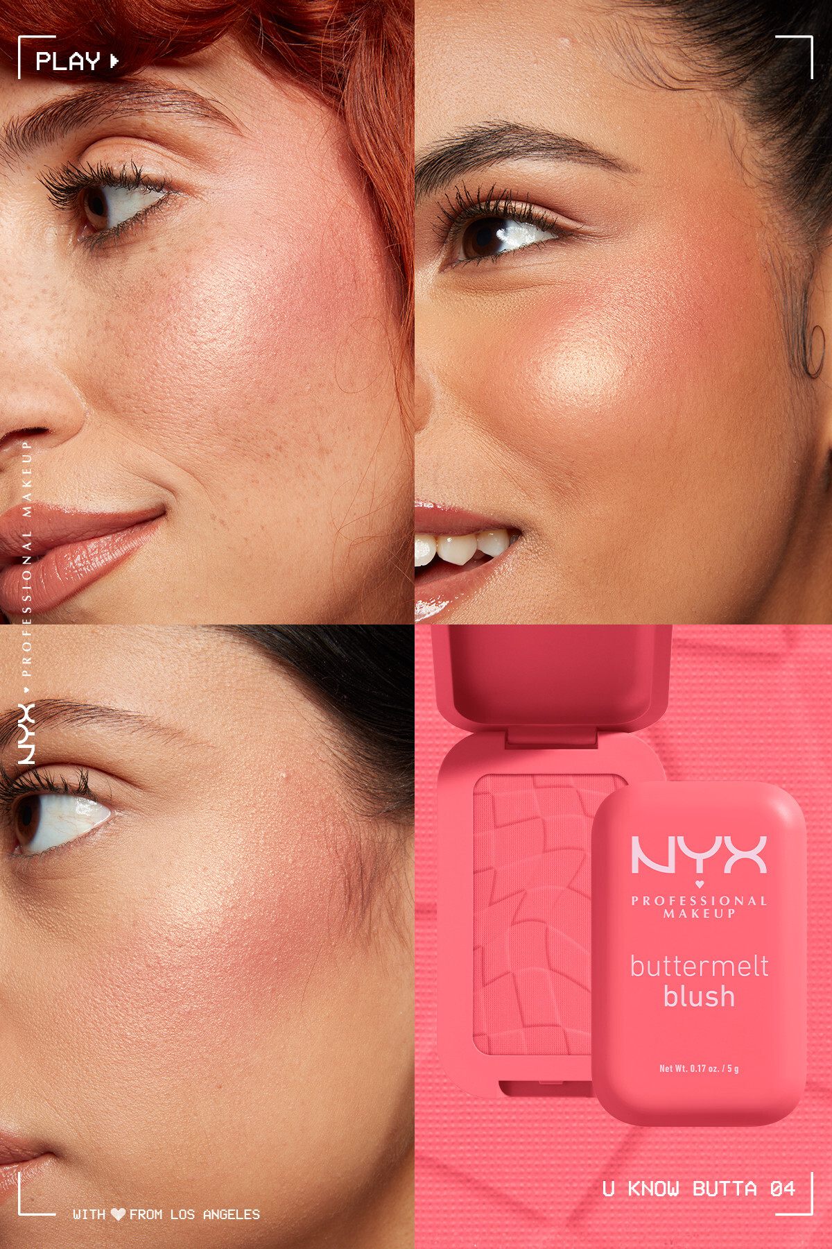 پودر رژ گونه کرمی ماندگار 12 ساعته Buttermelt Blush - 04 U Know Butta