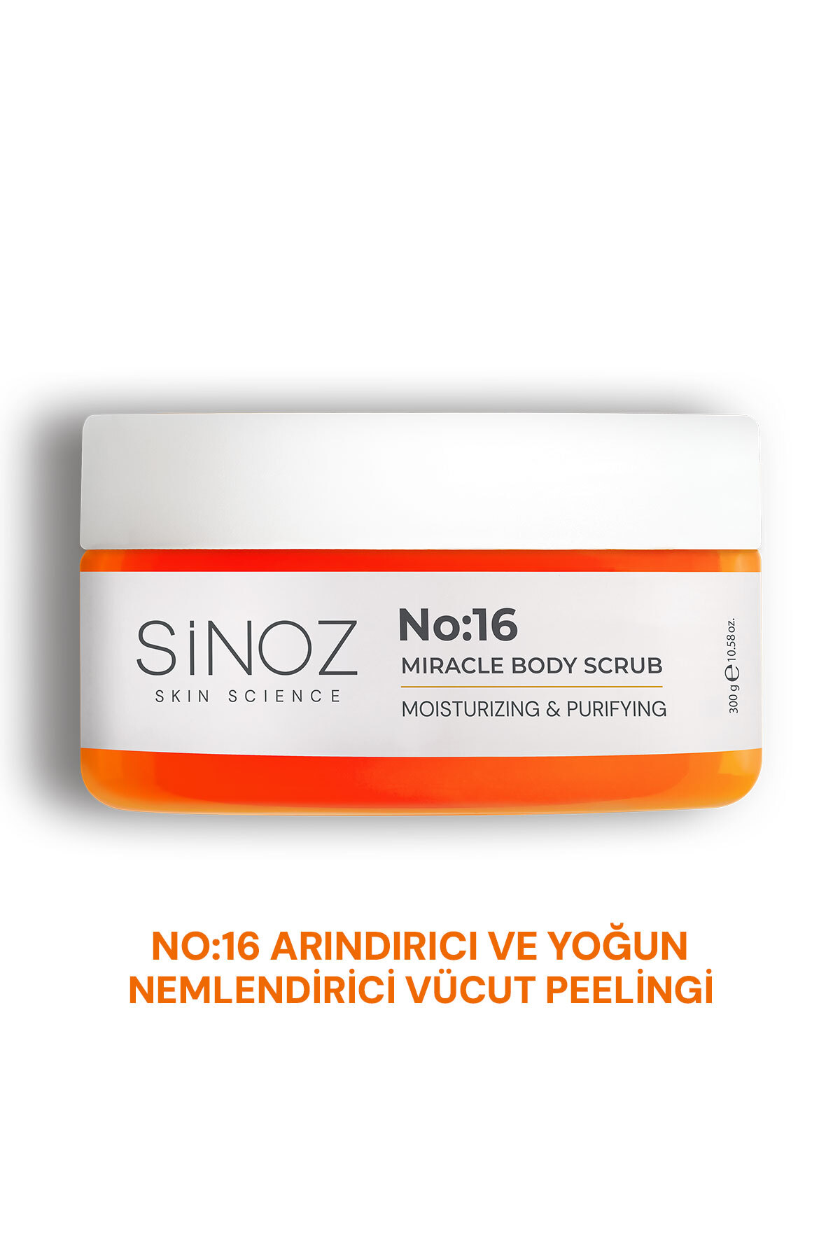 Sinoz No:16 Yoğun Nemlendirici Besleyici ve Arındırıcı Vücut
