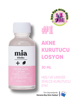 mia klinika Akne Karşıtı Sivilce Kurutucu Losyon