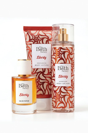 THE BATH FACTORY Liberty Parfüm 50 Ml + Liberty Vücut Spreyi 200 Ml + Liberty...