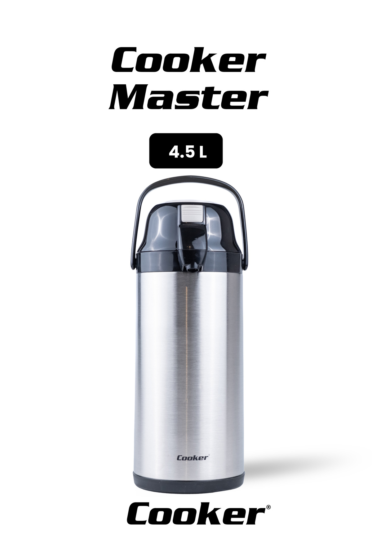 Master 4.5 Liter Stainless Steel Pumped Thermos CKR2009